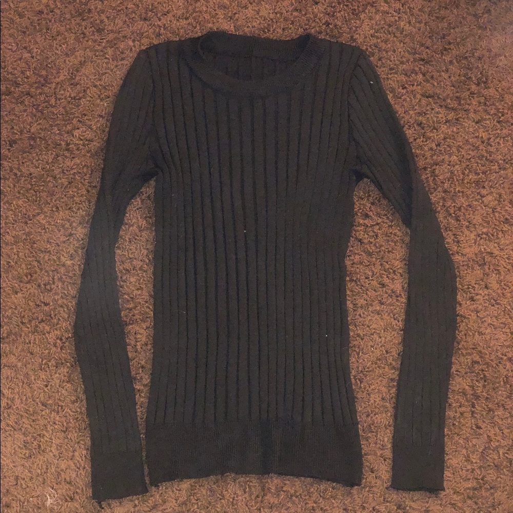 Shein black long sleeve